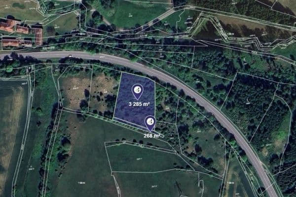 Prodej pozemku 1.777 m², Bystřice nad Pernštejnem Prodej pozemku 1.777 m², Bystřice nad Pernštejnem