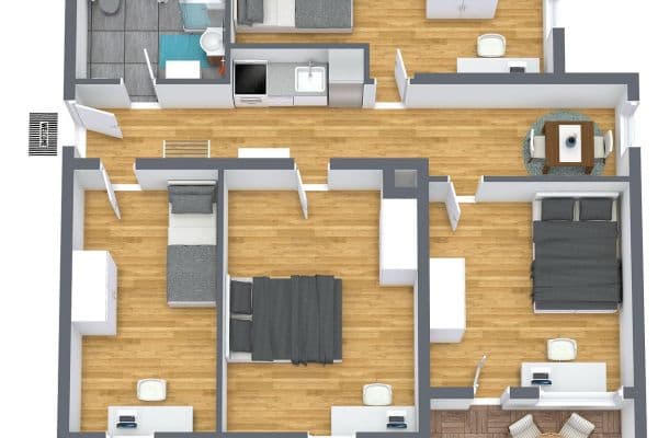 Pronájem bytu 4+1 75 m², München, Bavorsko Pronájem bytu 4+1 75 m², München, Bavorsko