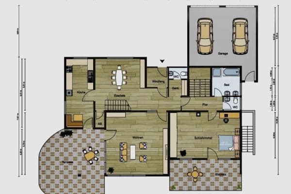 Prodej domu 230 m², pozemek 1.806 m², Am Mühlbach 1, Leinzell Prodej domu 230 m², pozemek 1.806 m², Am Mühlbach 1, Leinzell