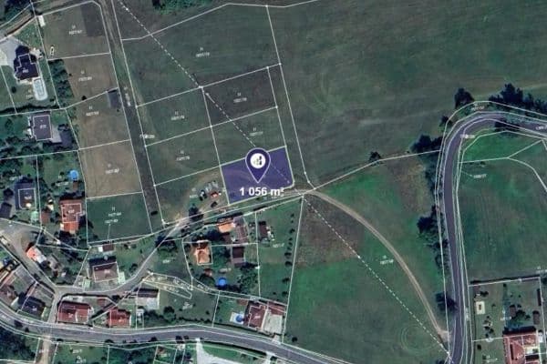 Prodej pozemku 1.056 m², Kamýk nad Vltavou, Středočeský kraj Prodej pozemku 1.056 m², Kamýk nad Vltavou, Středočeský kraj