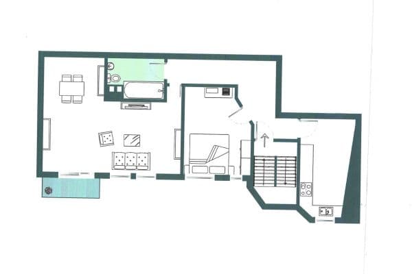 Pronájem bytu 2+1 80 m², Saarbrücken, Země Sársko Pronájem bytu 2+1 80 m², Saarbrücken, Země Sársko