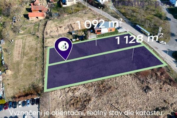 Prodej pozemku 1.128 m², Prodej pozemku 1.128 m²,