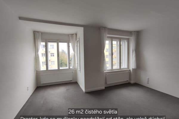 Pronájem bytu 2+kk 46 m², Renneská třída, Brno Pronájem bytu 2+kk 46 m², Renneská třída, Brno