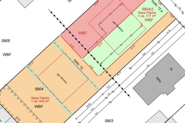 Prodej pozemku 177 m², Schwetzingen Prodej pozemku 177 m², Schwetzingen