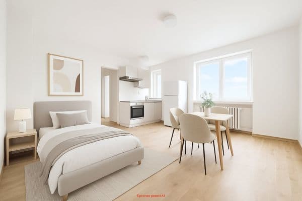 Pronájem bytu 1+kk 28 m², U Nádraží, Pronájem bytu 1+kk 28 m², U Nádraží,