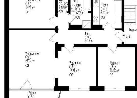 Prodej bytu 4+1 99 m², Spiegelgartenstr. 42, Herzogenaurach Prodej bytu 4+1 99 m², Spiegelgartenstr. 42, Herzogenaurach