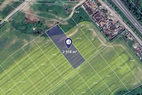 Prodej pozemku 2.518 m², Prodej pozemku 2.518 m²,