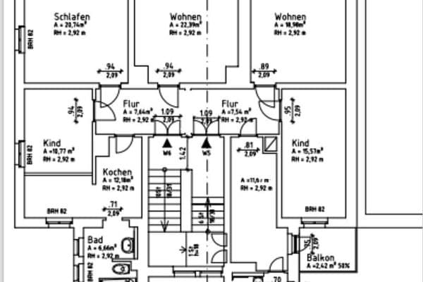 Pronájem bytu 5+1 143 m², Augustusburger Straße 54, Flöha Pronájem bytu 5+1 143 m², Augustusburger Straße 54, Flöha