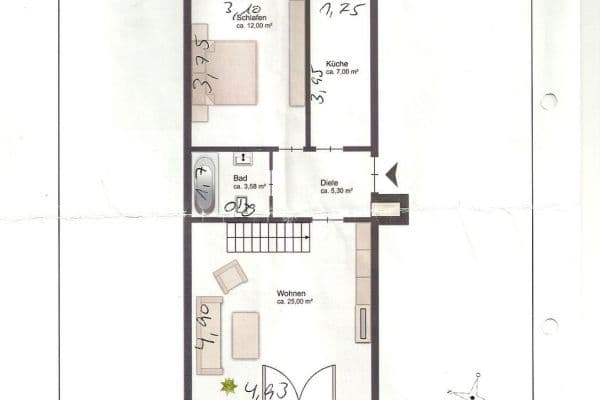Prodej bytu 3+1 69 m², Hamburg Prodej bytu 3+1 69 m², Hamburg
