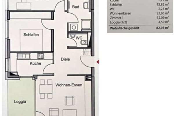 Prodej bytu 3+1 83 m², Holzgerlingen Prodej bytu 3+1 83 m², Holzgerlingen