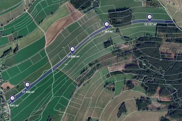 Prodej pozemku 54.715 m², Prodej pozemku 54.715 m²,