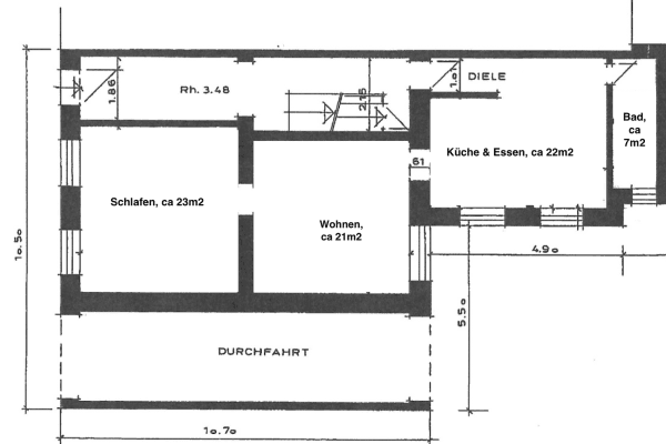 Pronájem bytu 2+kk 73 m², Viersener Straße 72, Mönchengladbach Pronájem bytu 2+kk 73 m², Viersener Straße 72, Mönchengladbach
