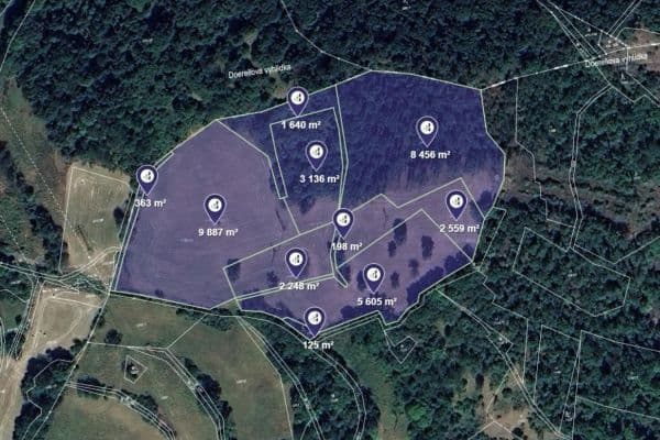 Prodej pozemku 34.217 m², Prodej pozemku 34.217 m²,