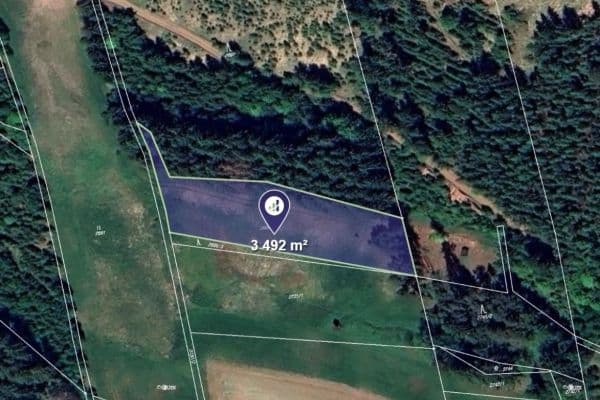 Prodej pozemku 3.492 m², Čistá u Horek, Liberecký kraj Prodej pozemku 3.492 m², Čistá u Horek, Liberecký kraj