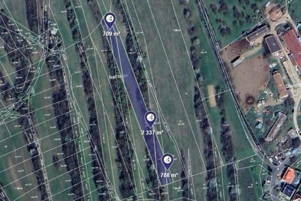 Prodej pozemku 3.834 m², Tučapy Prodej pozemku 3.834 m², Tučapy