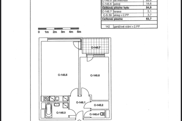 Pronájem bytu 2+kk 55 m², Chlebovická, Praha Pronájem bytu 2+kk 55 m², Chlebovická, Praha