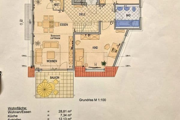 Pronájem bytu 4+kk 118 m², Gärtringen Pronájem bytu 4+kk 118 m², Gärtringen