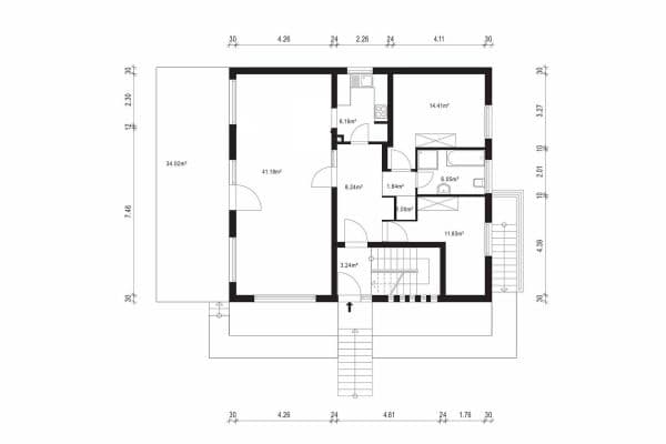 Prodej domu 190 m², pozemek 629 m², Darmstadt Prodej domu 190 m², pozemek 629 m², Darmstadt