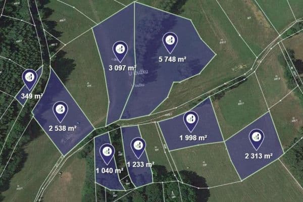 Prodej pozemku 3.053 m², Železný Brod, Liberecký kraj Prodej pozemku 3.053 m², Železný Brod, Liberecký kraj