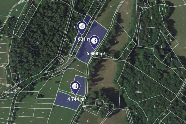 Prodej pozemku 2.007 m², Železný Brod, Liberecký kraj Prodej pozemku 2.007 m², Železný Brod, Liberecký kraj