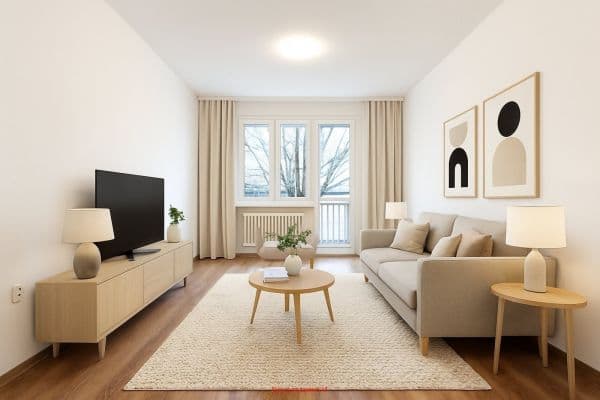 Pronájem bytu 3+1 64 m², Radvanická, Pronájem bytu 3+1 64 m², Radvanická,