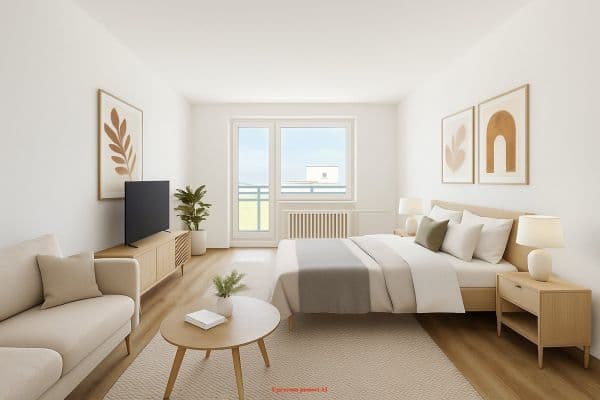 Pronájem bytu 1+kk 29 m², Petruškova, Pronájem bytu 1+kk 29 m², Petruškova,