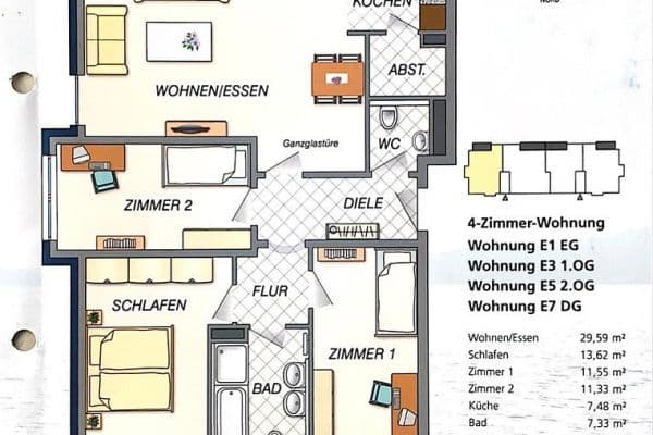 Prodej bytu 4+kk 101 m², Remseck am Neckar Prodej bytu 4+kk 101 m², Remseck am Neckar
