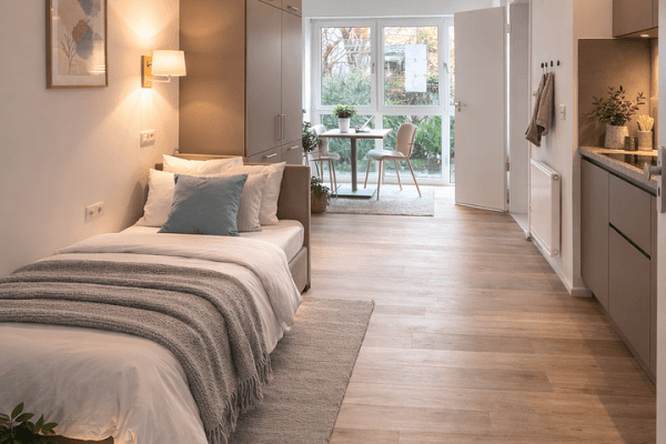 Pronájem bytu 1+1 25 m², Hoheneckstrasse 87, München, Bavorsko Pronájem bytu 1+1 25 m², Hoheneckstrasse 87, München, Bavorsko