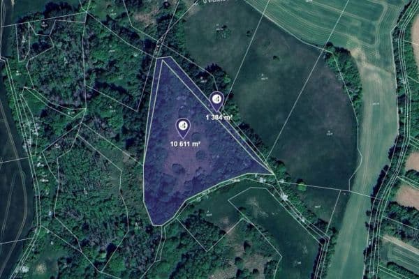 Prodej pozemku 11.995 m², Kamenice, Kraj Vysočina Prodej pozemku 11.995 m², Kamenice, Kraj Vysočina