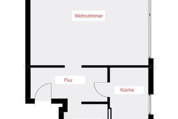 Pronájem bytu 1+kk 45 m², Kronenstraße 19a, Krefeld Pronájem bytu 1+kk 45 m², Kronenstraße 19a, Krefeld