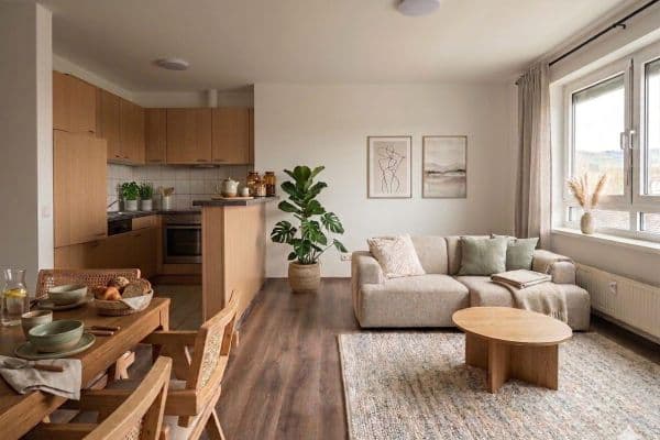 Pronájem bytu 2+1 58 m², Berliner Ring - Auerbach, Bensheim Pronájem bytu 2+1 58 m², Berliner Ring - Auerbach, Bensheim