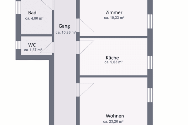 Prodej bytu 4+1 90 m², Thalfingen Prodej bytu 4+1 90 m², Thalfingen