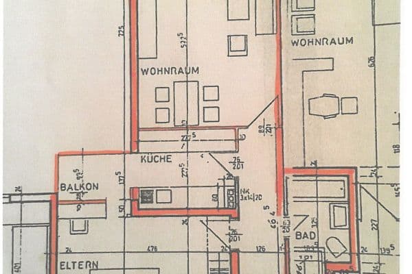 Pronájem bytu 2+1 69 m², Humboldtstr., Bad Salzuflen Pronájem bytu 2+1 69 m², Humboldtstr., Bad Salzuflen