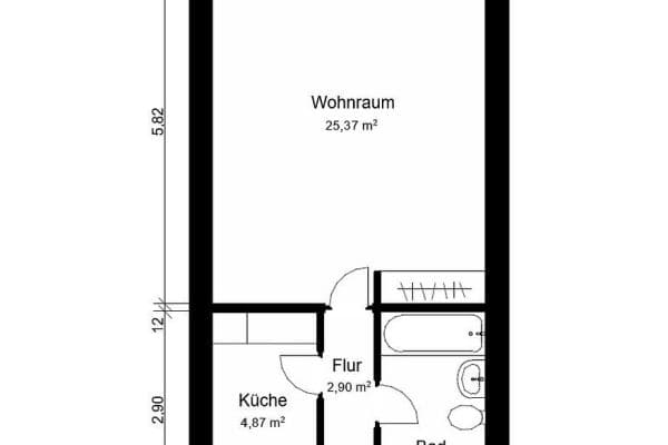 Pronájem bytu 1+1 39 m², Hamburg, Hamburg Pronájem bytu 1+1 39 m², Hamburg, Hamburg