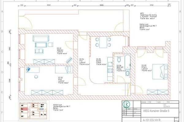 Prodej bytu 3+1 91 m², Berlin, Berlín Prodej bytu 3+1 91 m², Berlin, Berlín
