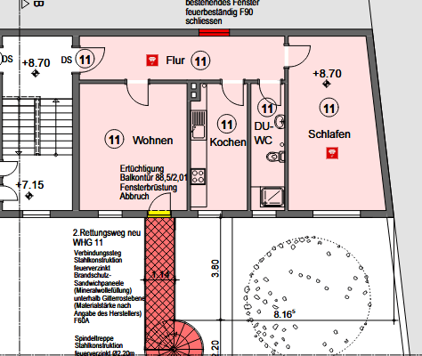 Pronájem bytu 2+1 68 m², Joliot-Curie-Str. 10, Gera, Durynsko Pronájem bytu 2+1 68 m², Joliot-Curie-Str. 10, Gera, Durynsko