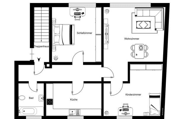 Prodej bytu 3+1 70 m², Brucker Str. 1, Dachau, Bavorsko Prodej bytu 3+1 70 m², Brucker Str. 1, Dachau, Bavorsko