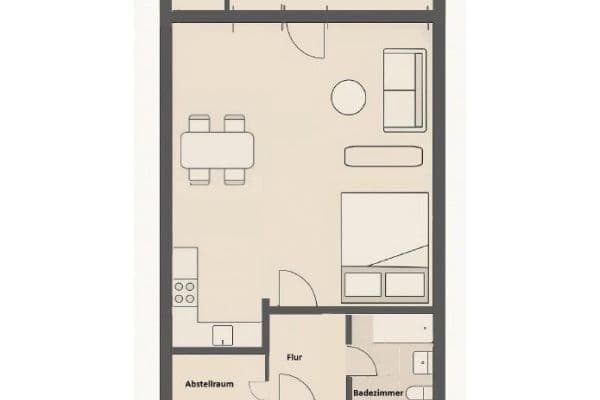 Pronájem bytu 1+1 45 m², Linz am Rhein Pronájem bytu 1+1 45 m², Linz am Rhein