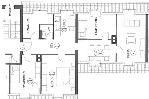 Pronájem bytu 5+1 89 m², Hardenbergplatz 8, Nürnberg Pronájem bytu 5+1 89 m², Hardenbergplatz 8, Nürnberg