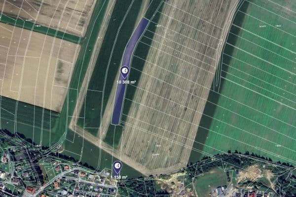 Prodej pozemku 12.661 m², Perálec Prodej pozemku 12.661 m², Perálec