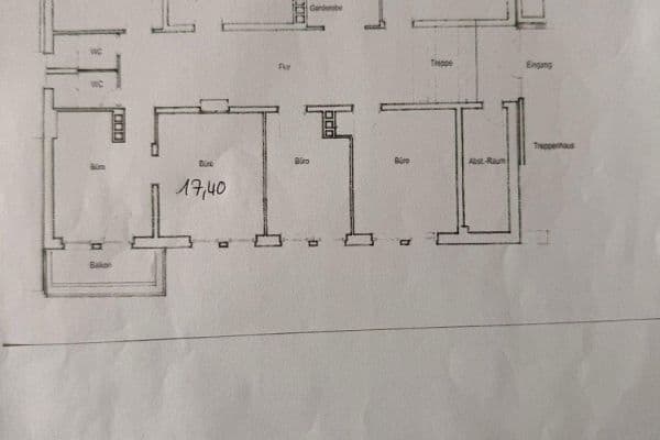 Pronájem kanceláře 209 m², Hannover, Dolní Sasko Pronájem kanceláře 209 m², Hannover, Dolní Sasko
