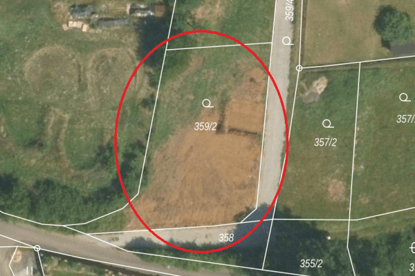 Prodej pozemku 904 m², Volfartice Prodej pozemku 904 m², Volfartice