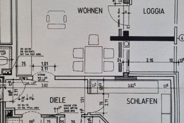 Pronájem bytu 2+kk 68 m², Marl Pronájem bytu 2+kk 68 m², Marl