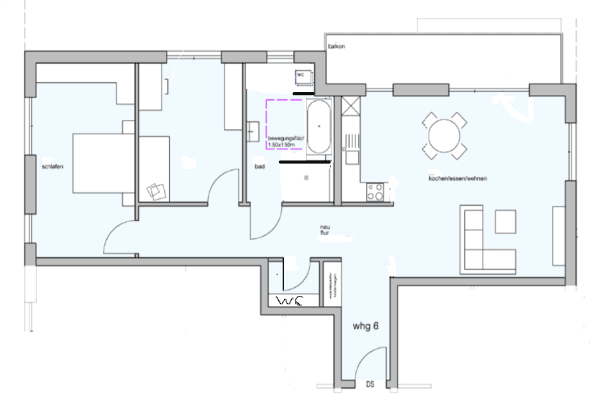Pronájem bytu 3+1 102 m², Schwarzer Weg 17, Siegburg Pronájem bytu 3+1 102 m², Schwarzer Weg 17, Siegburg