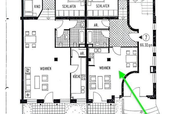 Prodej bytu 2+kk 67 m², Koppelskamp 27, Düsseldorf, Severní Porýní-Vestfálsko Prodej bytu 2+kk 67 m², Koppelskamp 27, Düsseldorf, Severní Porýní-Vestfálsko