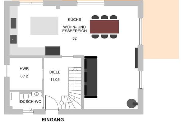 Prodej domu 134 m², pozemek 800 m², Hanstedt Prodej domu 134 m², pozemek 800 m², Hanstedt