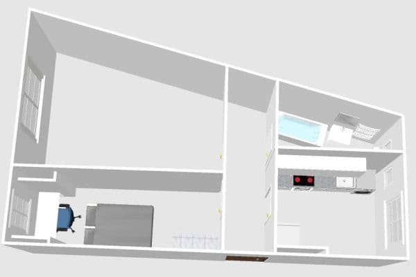 Pronájem bytu 2+1 50 m², Nauener Str., Berlin, Berlín Pronájem bytu 2+1 50 m², Nauener Str., Berlin, Berlín