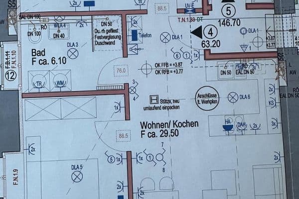Pronájem bytu 3+1 65 m², Zehntstraße 5, Karlsruhe-Durlach Pronájem bytu 3+1 65 m², Zehntstraße 5, Karlsruhe-Durlach