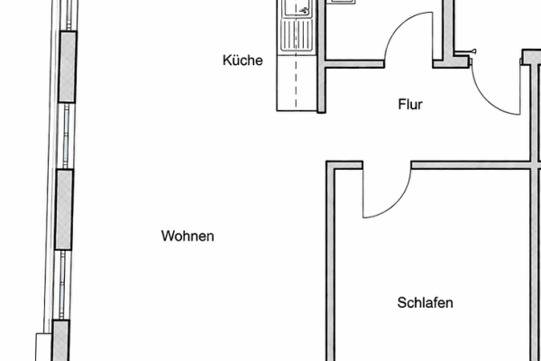 Pronájem bytu 2+1 52 m², Ernst-Cammann Straße 1, Hannover, Dolní Sasko Pronájem bytu 2+1 52 m², Ernst-Cammann Straße 1, Hannover, Dolní Sasko