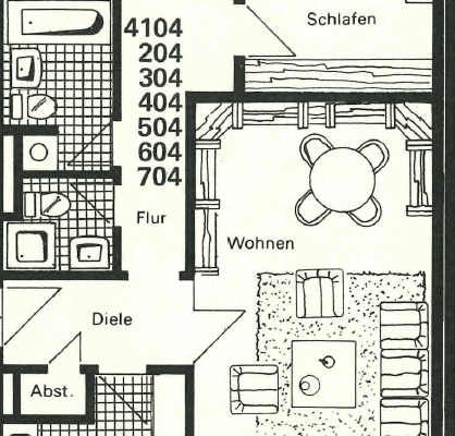 Pronájem bytu 3+1 94 m², Stuttgart Pronájem bytu 3+1 94 m², Stuttgart